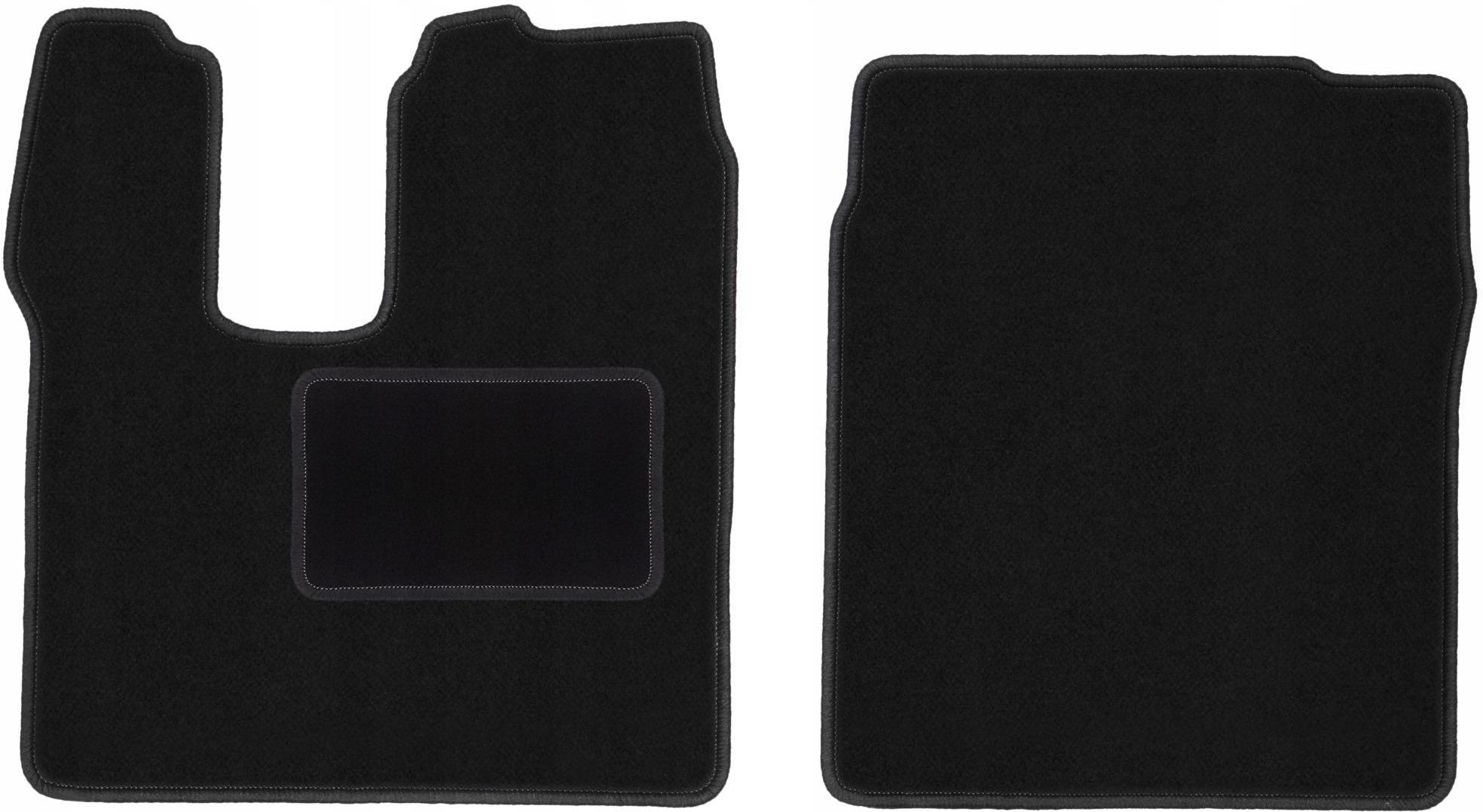 Fahrermatte Automatte Velours Schwarz für Suzuki Celerio 2014