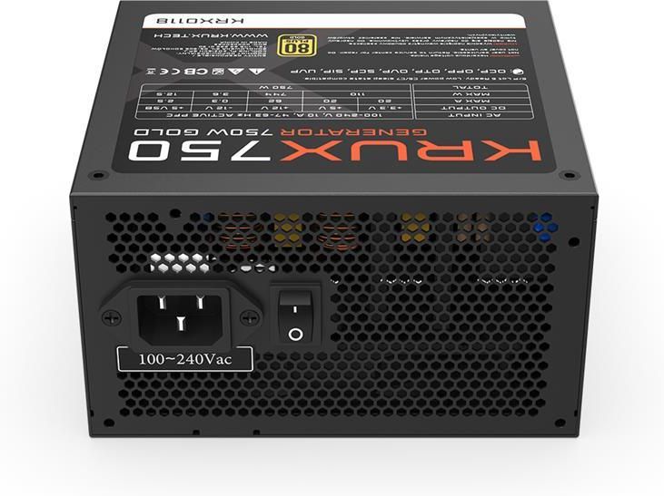 KRUX GENERATOR 650W GOLD ZASILACZ ATX (KRX0117) - zdjęcie 3 KRUX GENERATOR 650W GOLD ZASILACZ ATX (KRX0117)