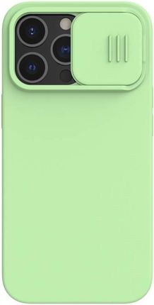 Nillkin Camshield Silky Magnetic Etui Apple Iphone 13 Pro Z Osłoną Aparatu Mint Green (IP61P-23547)