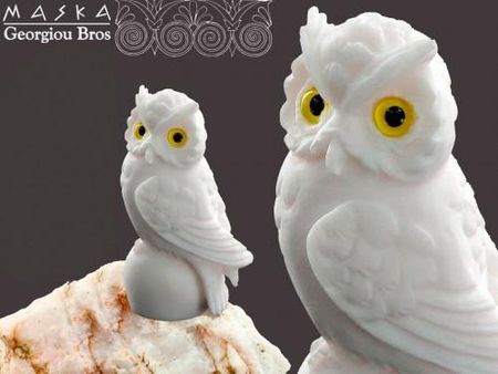 Sowa Alabaster Grecki 34795