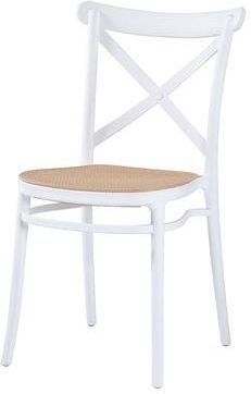 Krzesło Country Białe 37162