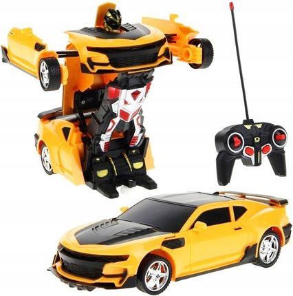 SuperZabaweczki Auto Robot Transformujący Transformers Samochód Sterowany 2w1 bumblebee