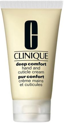 Clinique Deep Comfort Hand and Cuticle Cream - Bogaty odzywczy krem do rak poprawiajacy kondycje paznokci 75ml