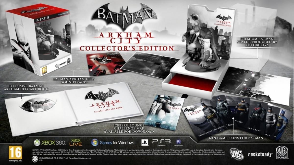 Batman: Arkham City Edycja Kolekcjonerska (Gra Xbox 360)