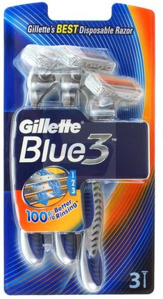 Gillette Blue 3 Maszynka Do Golenia 3 szt