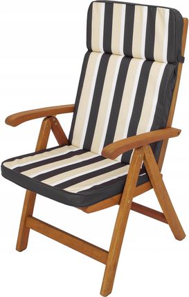 Poduszka Na Leżak Krzesło Ogród Plażowe 49X47X72Cm
