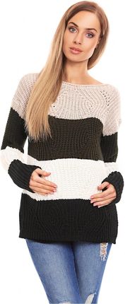 Sweter Ciążowy Model 70019 Khaki
