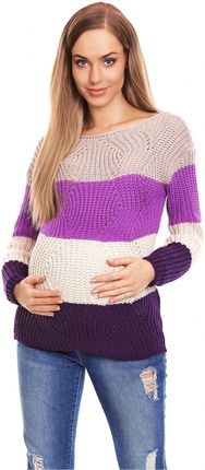 Sweter Ciążowy Model 70019 Violet