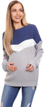 Sweter Ciążowy Model 40023 Jeans