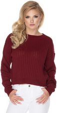 Sweter Damski Model 70022 Bordo - Bluzy i swetry ciążowe
