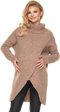 Sweter Ciążowy Model 30078 Cappuccino