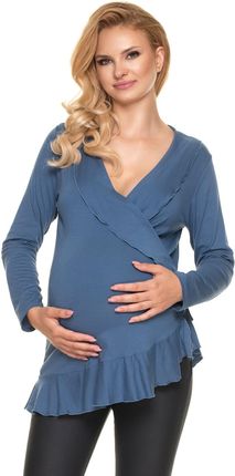 Bluzka Ciążowa Model 0185 Blue