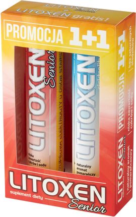 LITOXEN Litoxen Senior 20 tabl. musujących + Litoxen Elektrolity 20 tabl. musujących