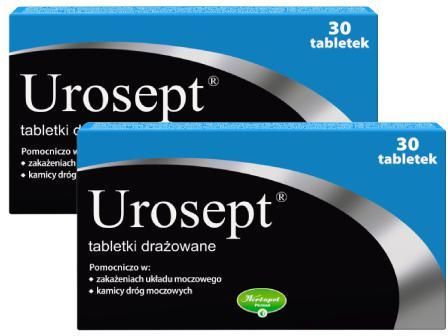 Zestaw 2x Urosept, 30 tabletek