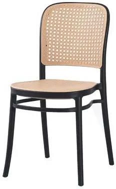 Krzesło Wicky Czarne 40224