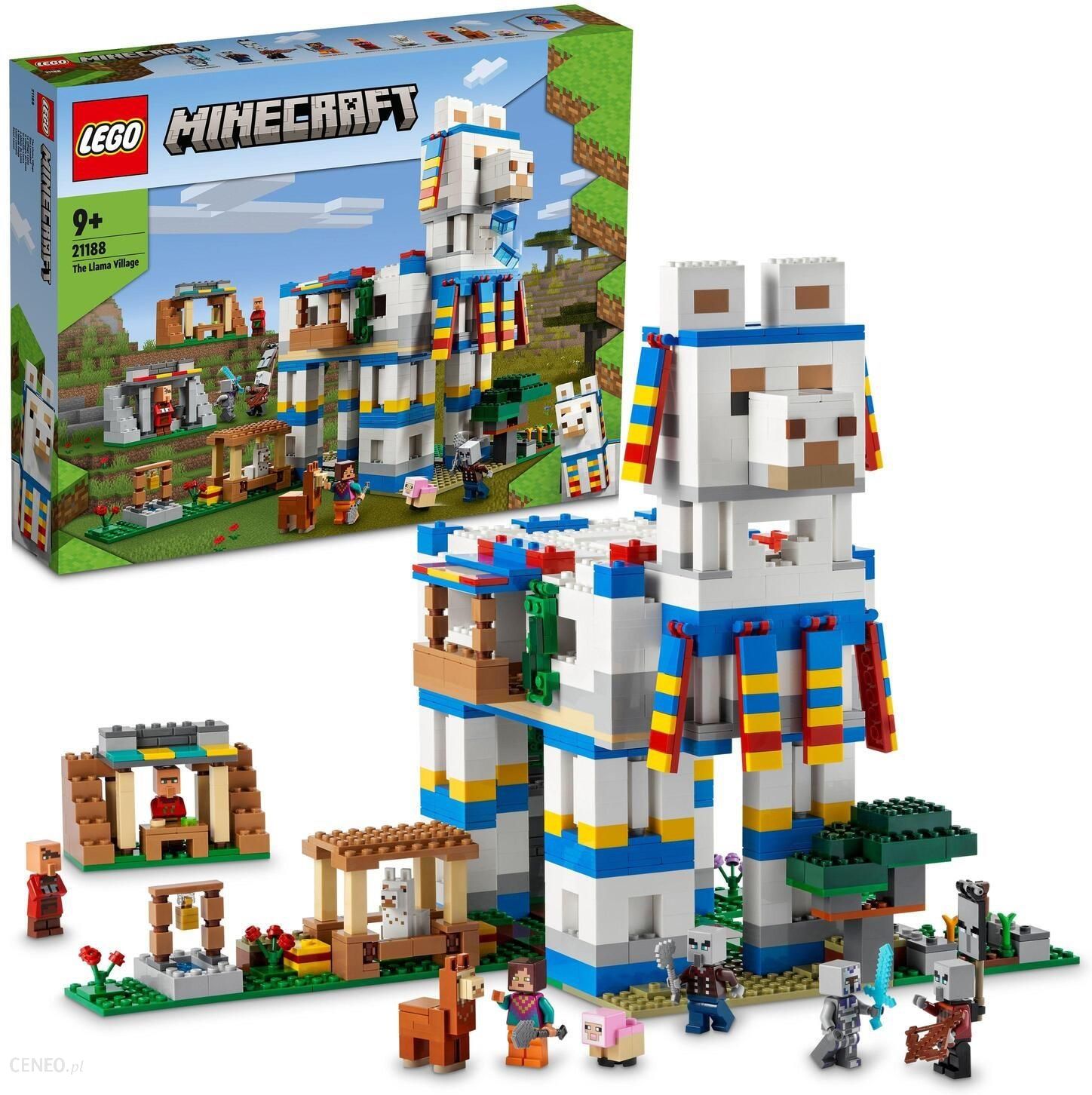 LEGO Minecraft 21188 Wioska lamy - ceny i opinie Ceneo.pl
