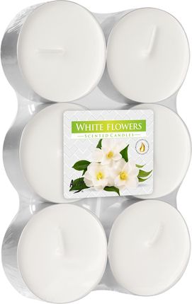 Podgrzewacze zapachowe maxi 6szt. Białe kwiaty p35-6-179, delikatny aromat, 