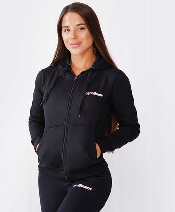 Gymbeam Damska Bluza Zipper Hoodie Black Xl