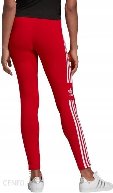 44 Legginsy Spodnie Getry Adidas ED7490 Czerwone Ceny i opinie -