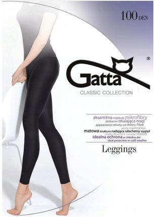 Gatta Leggings Classic 100 den nero roz.5