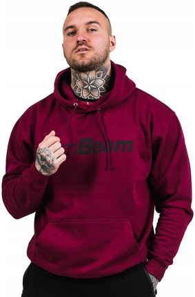 Gymbeam Bluza Z Kapturem Pro Hoodie Burgund M