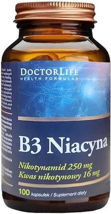 Doctor Life B3 Niacyna, 100kaps.