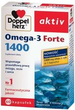 Zdjęcie Queisser Pharma Doppelherz aktiv Omega-3 Forte 1400 60kaps. - Warszawa