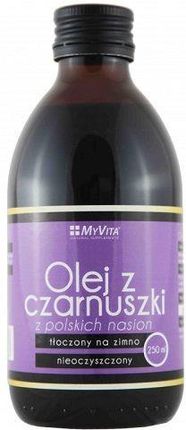Proness MYVITA Olej z czarnuszki + Witamina D3 250ml 