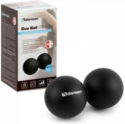 Balanssen Lacrosse Duo Ball podwójna silikonowa piłka do masażu