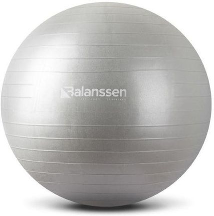 Balanssen ABS Gym Ball piłka rehabilitacyjna 55cm (srebrna)