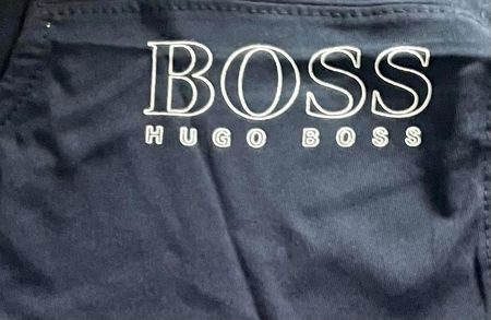 Męska Koszulka T-shirt Hugo Boss granatowy XXL