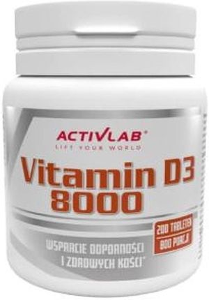 Vitamin D3 8000, 200 tabl.