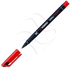 Zdjęcie Stabilo Foliopis OHPen 843 M 1,0mm czerwony (SHA039B) - Łazy