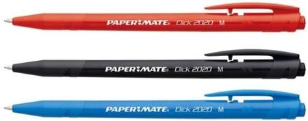 Paper Mate Długopis PAPER MATE Click 2020 czerwony (PTA017Bz)