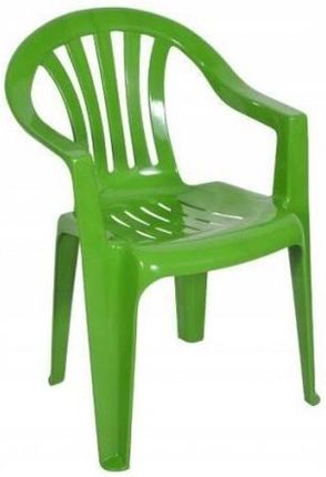 Krzesło Ogrodowe Plastikowe Cyrkon Limonkowe