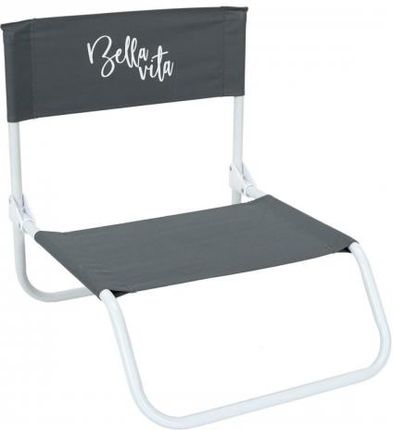 Krzesło Plażowe Składane Bella Vita Szar E