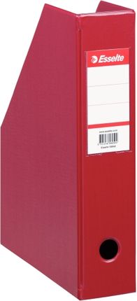 EsseltePojemnik na dokumenty, czasopisma składany PCV A4/70mm bordo 56050 (ETA216Iz)
