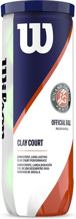 Wilson Piłki Tenisowe Roland Garros Clay 3Szt