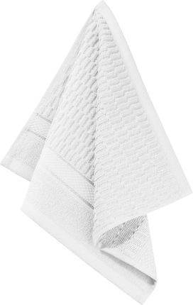 Biały Ręcznik Welurowy 30X30 Peru Bawełna
