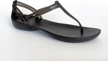 Japonki Crocs Isabella T-Strap black 34/35 W5 Ceny i opinie