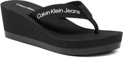 Klapki CALVIN KLEIN JEANS - Wedge Pf 
