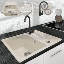 Aquamarin Granitowy Beżowy JG89000