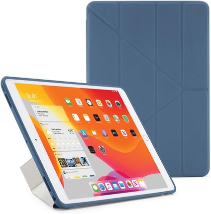 Pipetto Origami Case Do iPad 10,2'' 2019/2020 Ciemnoniebieskie (PIP052517)