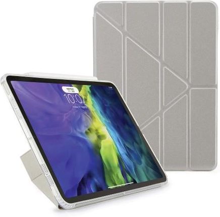 Pipetto Etui Origami Case iPad Air 4 gen. 2020, srebrne (5060520954004)