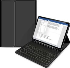Tech-Protect Etui SC Pen + Keyboard Apple iPad 10.2 2019/2020/2021 (7., 8. i 9. generacji) Black (THP949BLK) - Etui do tabletów
