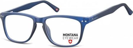 Montana Okulary Oprawki Optyczne Pod Korekcję Nerdy Ma60d Ciemny Niebieski