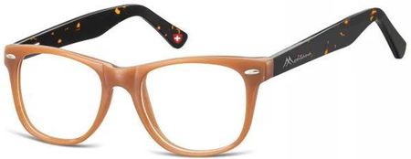 Montana Okulary Oprawki Optyczne Korekcyjne Nerdy Ma61f Brąz+szylkret