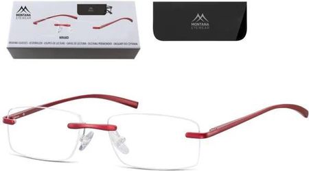 Montana Patentki Bezramkowe Asferyczne Okulary Aluminiowe Do Czytania Mr68d Moc: +3
