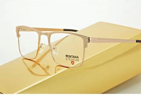 Montana Złote Oprawki Okulary Optyczne Korekcyjne Mm604d