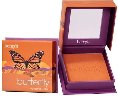 Benefit Cosmetics Butterfly Róż Do Policzków W Odcieniu Złotopomarańczowym 6G